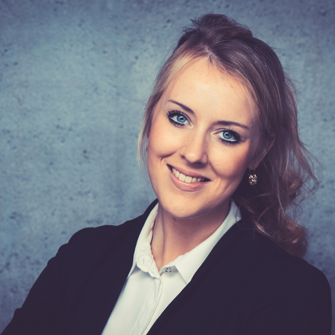 Das Porträt zeigt Christina Pohl ist seit Februar 2025 Botschafterin in Nordrhein-Westfalen.