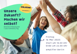 Einladung zur Abendveranstaltung des Community Tag