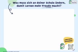 Deine Stimme. Deine Bildung. Unsere Zukunft